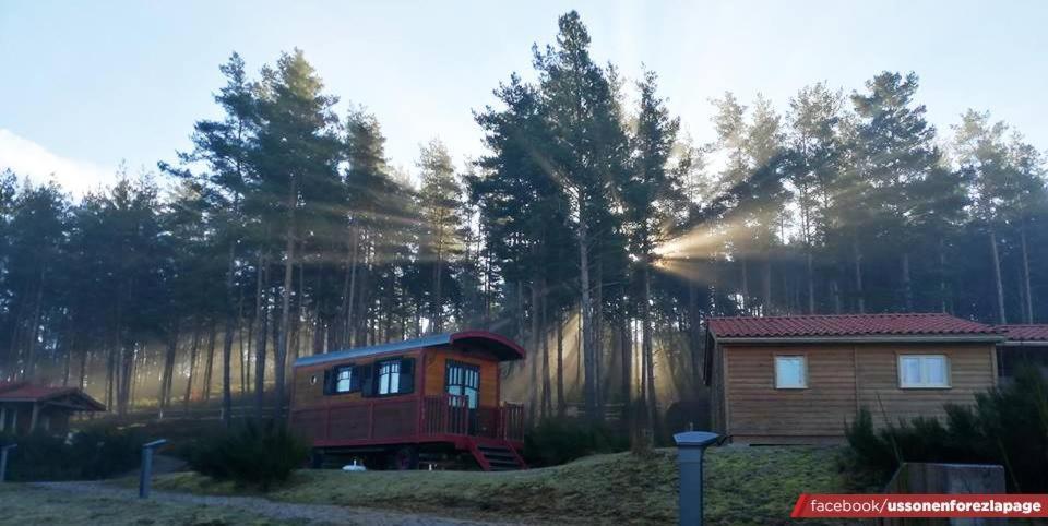 Les Chalets Du Haut-Forez Usson-en-Forez Exterior foto